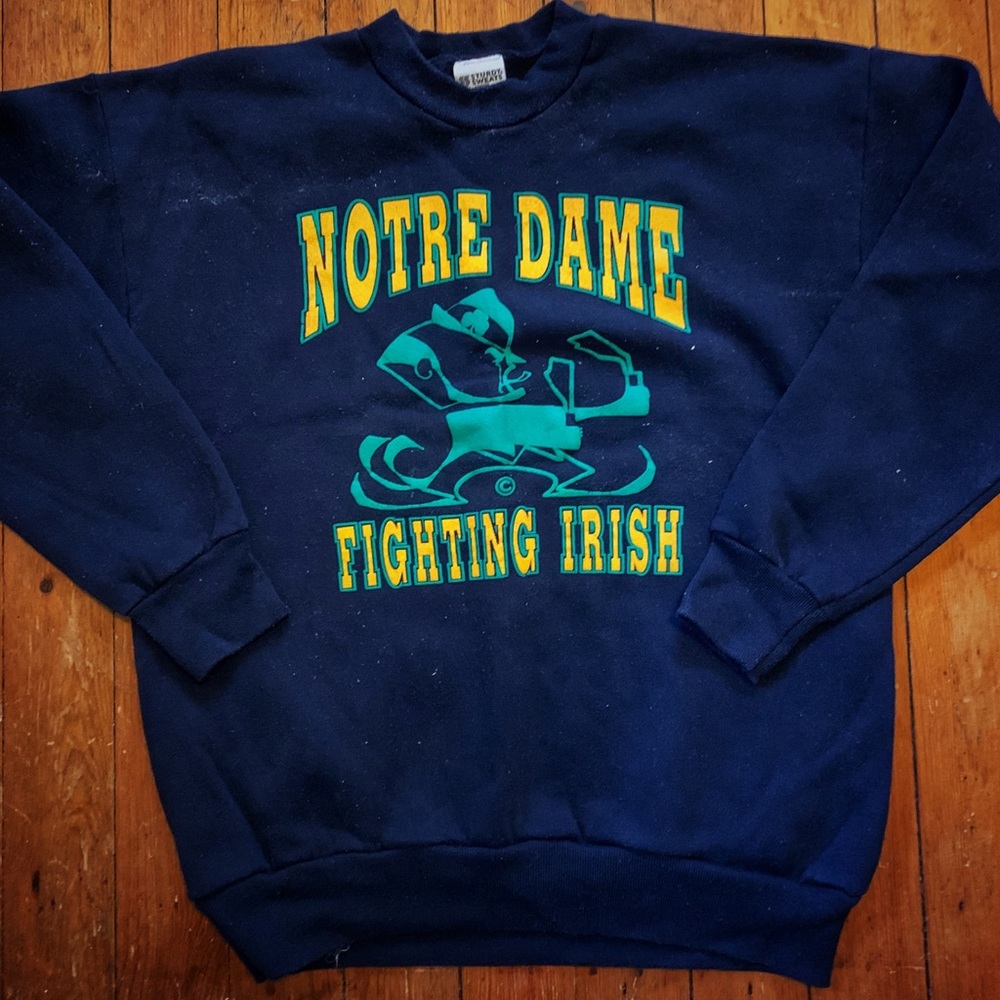 Vintage Notre Dame Crewneck